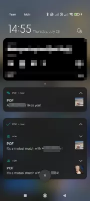 Plenty of Fish Tips and Tricks To Find A Relationship : New matches and new likes notifications on POF app
